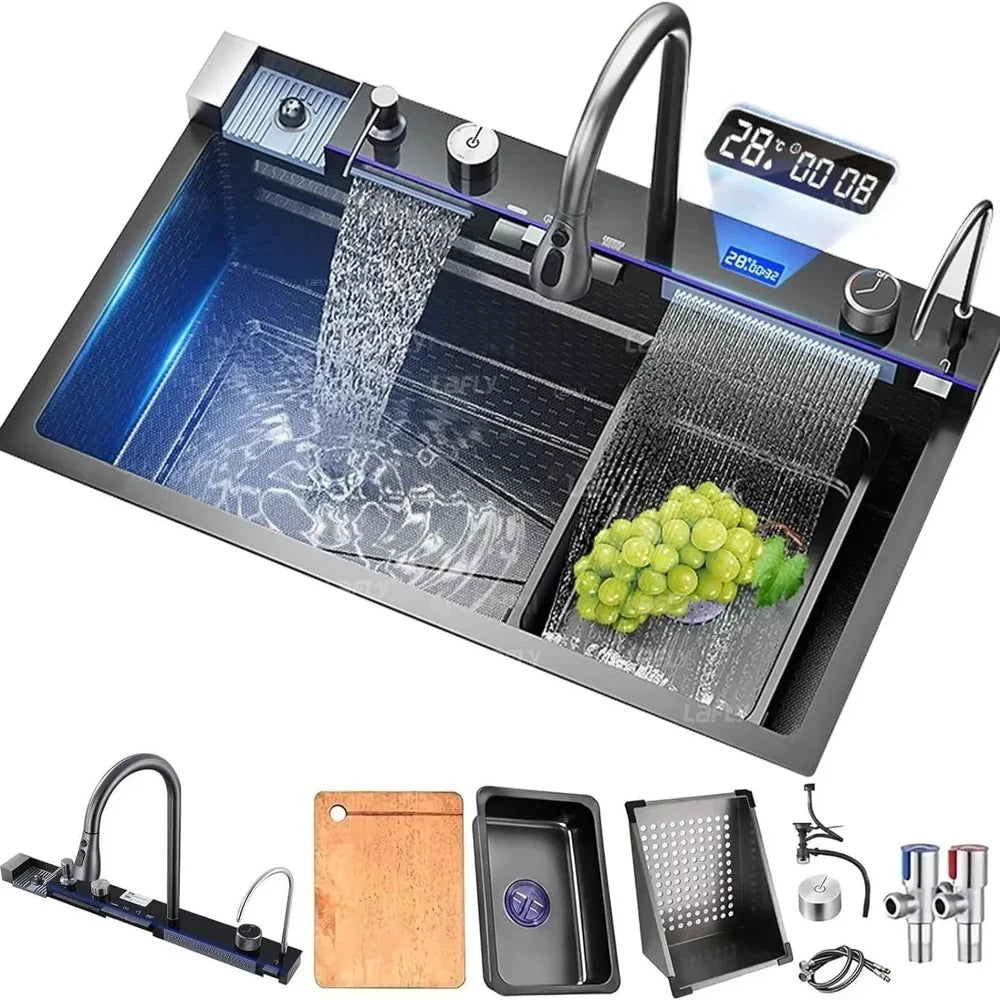 Išmanios virtuvinės plautuvės