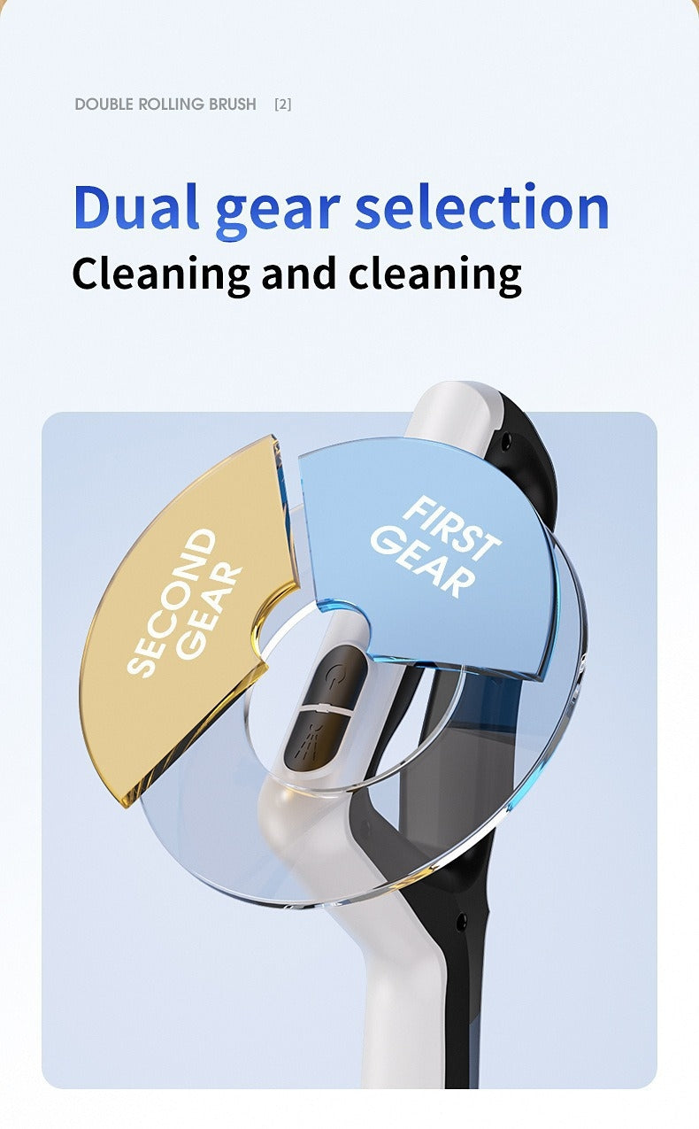 GrinduxPro belaidis grindų plovimo siurblys – Dvigubas Valymas Vienu Judesiu