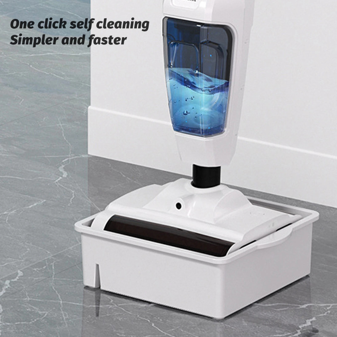 GrinduxPro belaidis grindų plovimo siurblys – Dvigubas Valymas Vienu Judesiu