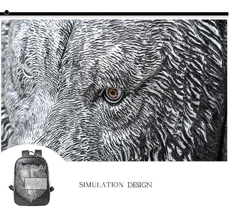 3D dekorēta mugursoma – izcila oriģinalitāte