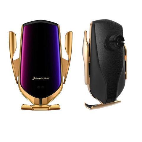 Belaidis automatinis sensorinis automobilio telefono laikiklis ir įkroviklis-patogu,modernu ir praktiška