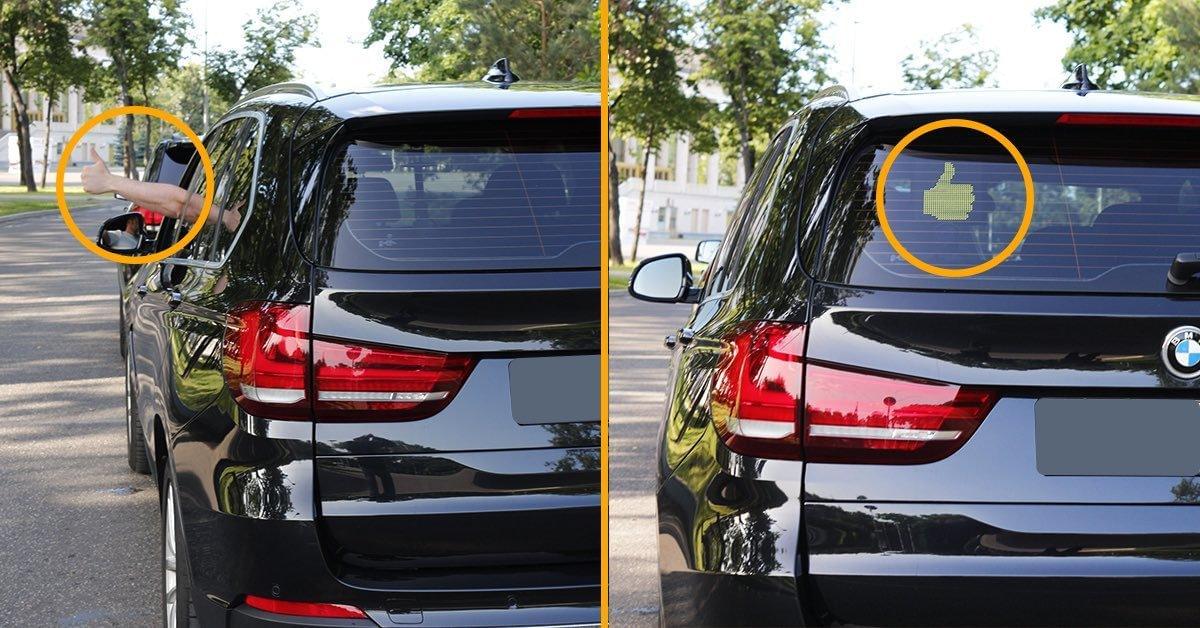 Automobilinė LED švieslentė - būkite išskirtiniai kelyje