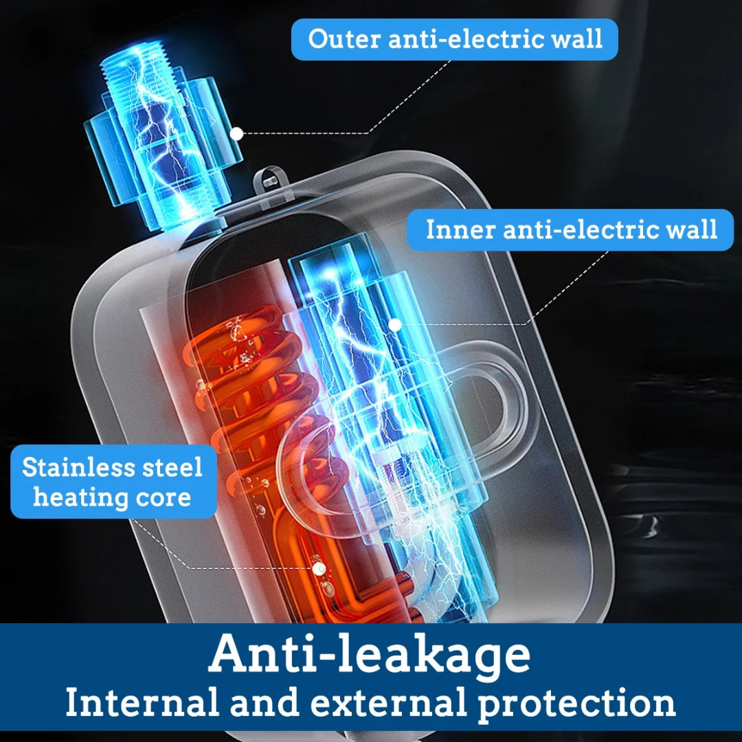 Termostatinis Vandens Šildytuvas – Akimirksniu Karštas Vanduo ir Filtracija