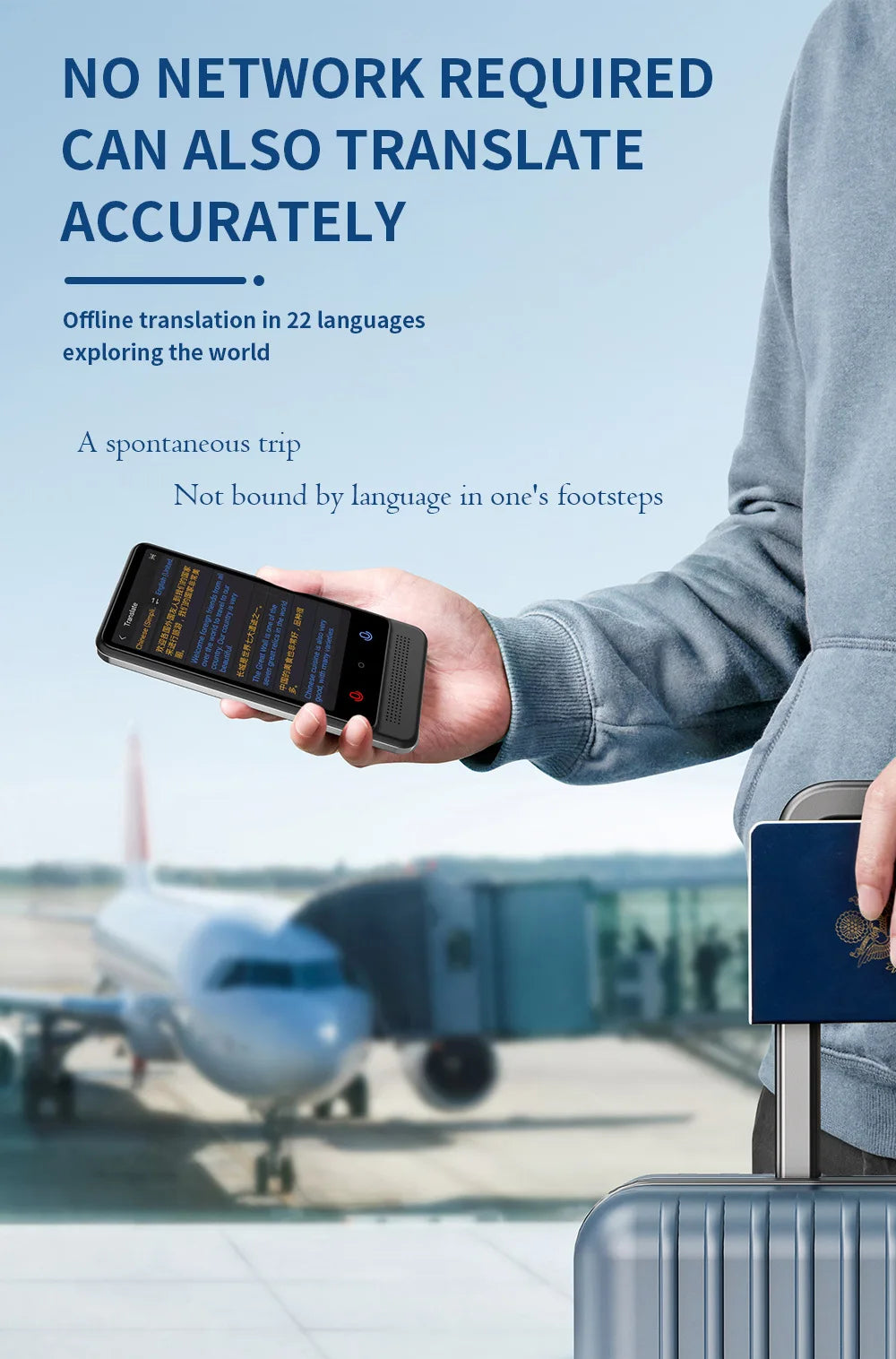 SpeakPro Business Edition valodas tulks — uzlabots balss tulks un valodas tulkošanas ierīce