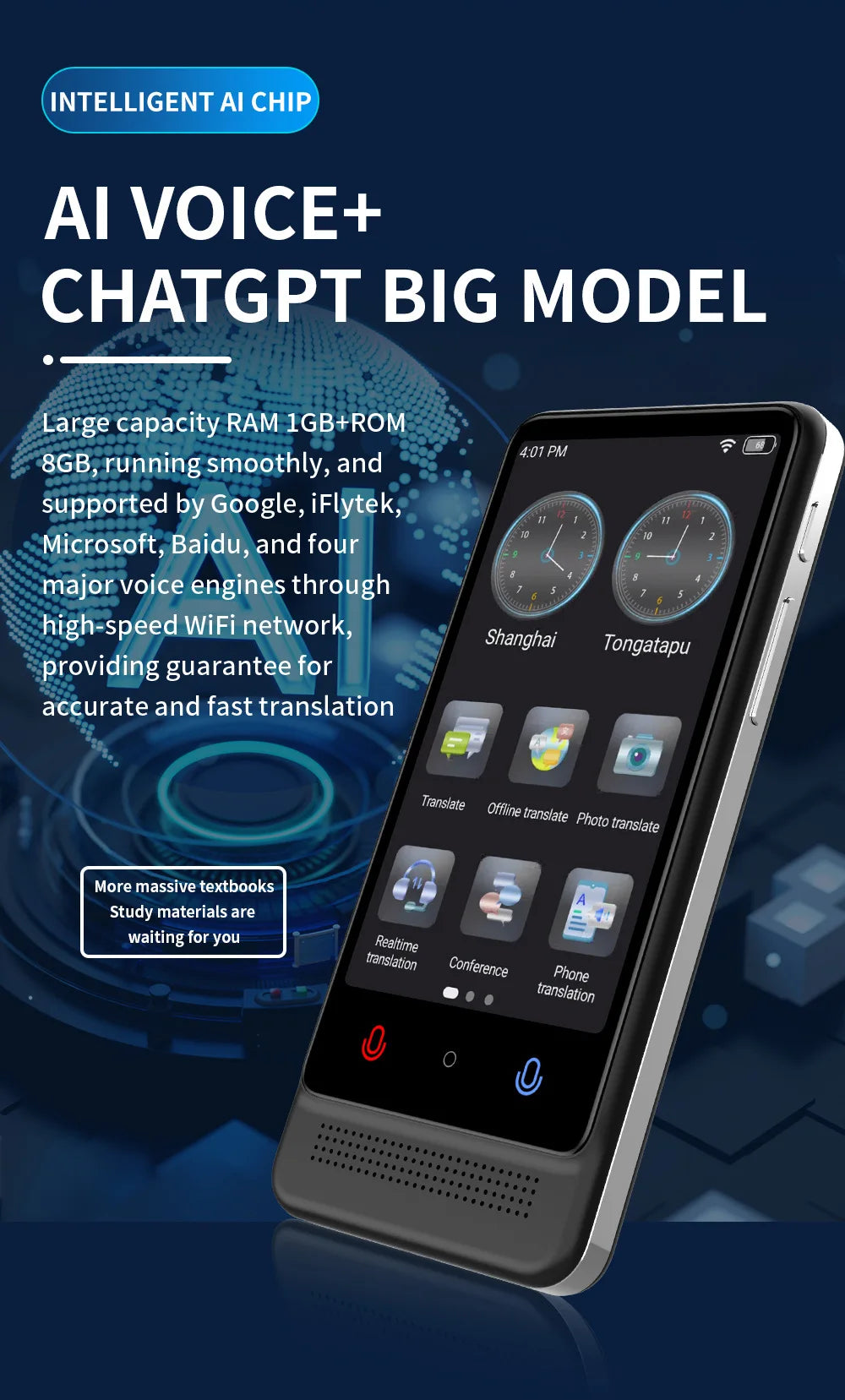 SpeakPro Business Edition valodas tulks — uzlabots balss tulks un valodas tulkošanas ierīce