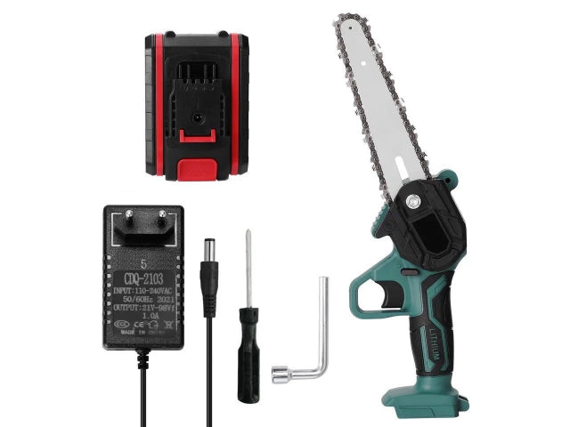 Galingas mini 15cm grandininis pjūklas (Su akumuliatoriumi)