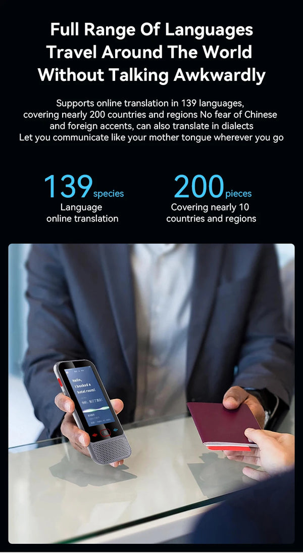 SpeakPro Instant Mini Kalbų Vertėjas