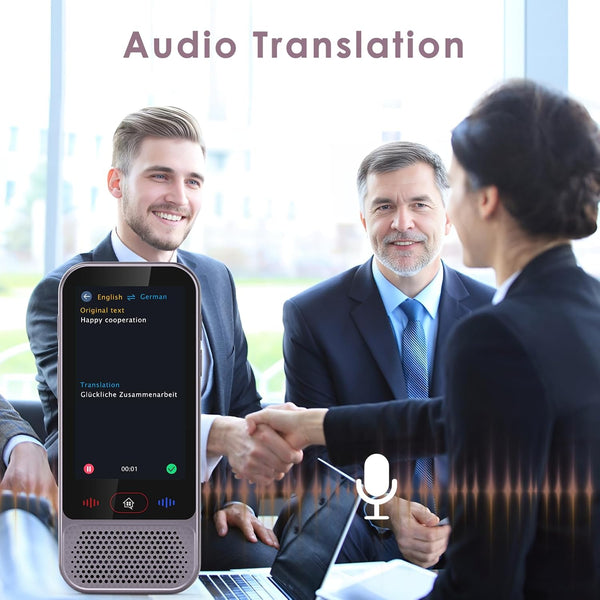 SpekPro valodu tulkošanas ierīce 144 valodu tūlītējam balss tulkam