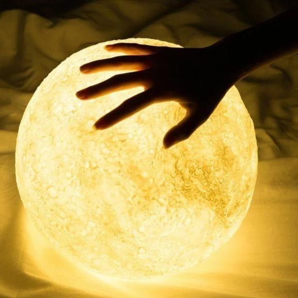 3D mēness formas gaisa mitrinātājs - difuzors - baudiet svaigu gaisu