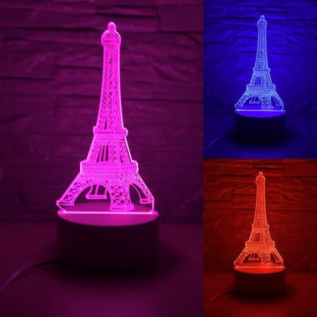 3D stalinė lempa su atvaizdu - jaukumas ir praktiškumas