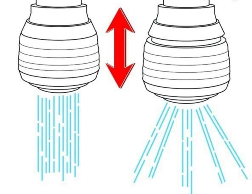 Antgalis čiaupui - sutaupykite vandens