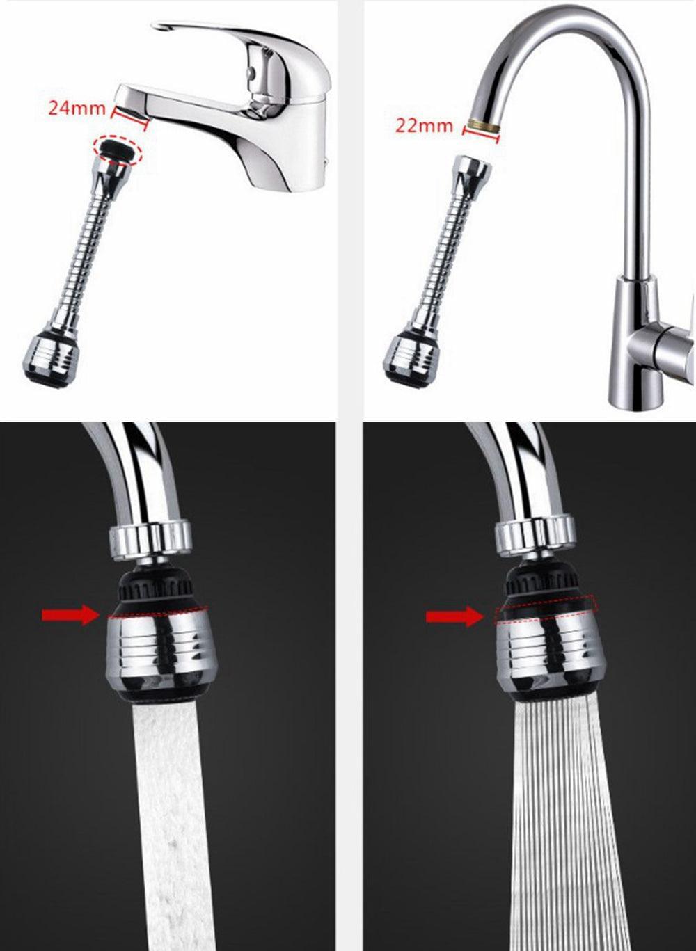 Antgalis čiaupui - sutaupykite vandens