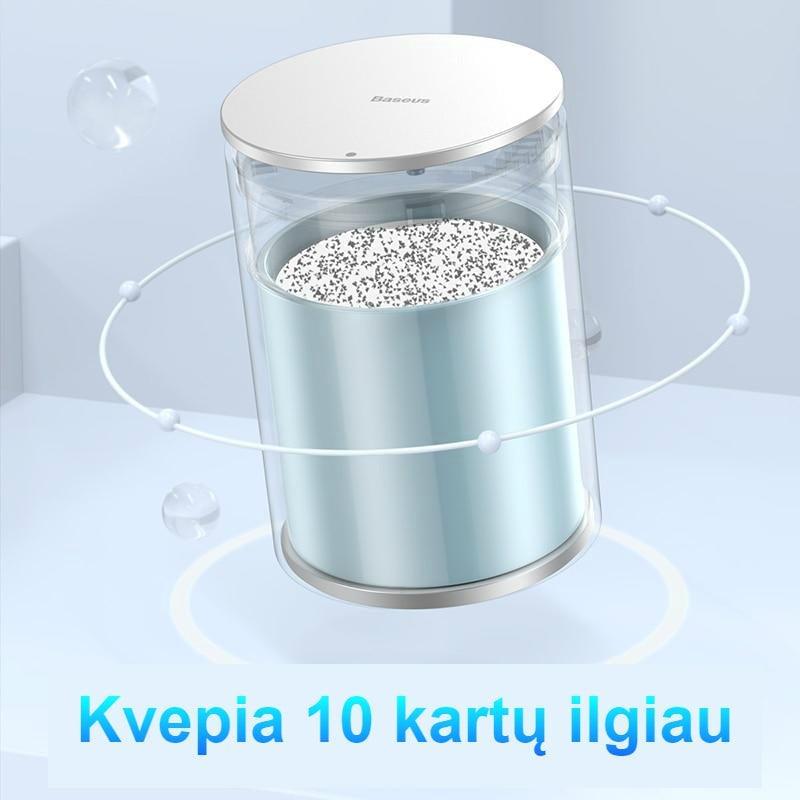 Automobilinis oro gaiviklis su formaldehido filtru - saugus ir švarus oras