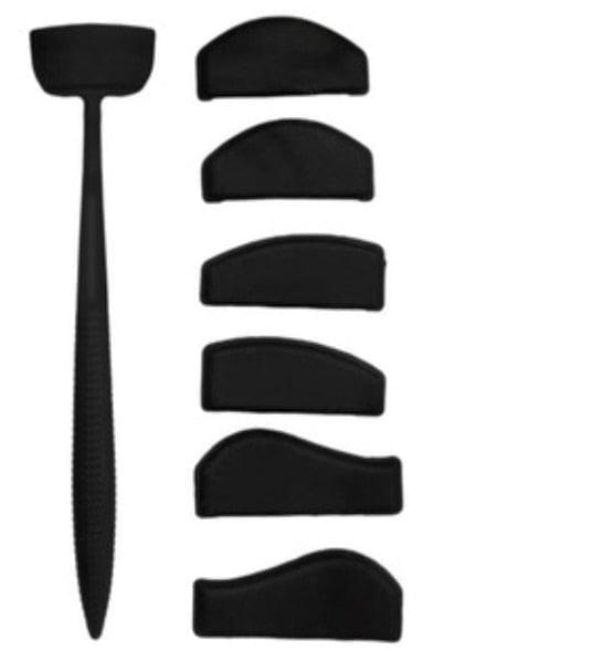 Akių vokų šešėlių trafaretų rinkinys - greitam ir nepriekaištingam makiažui