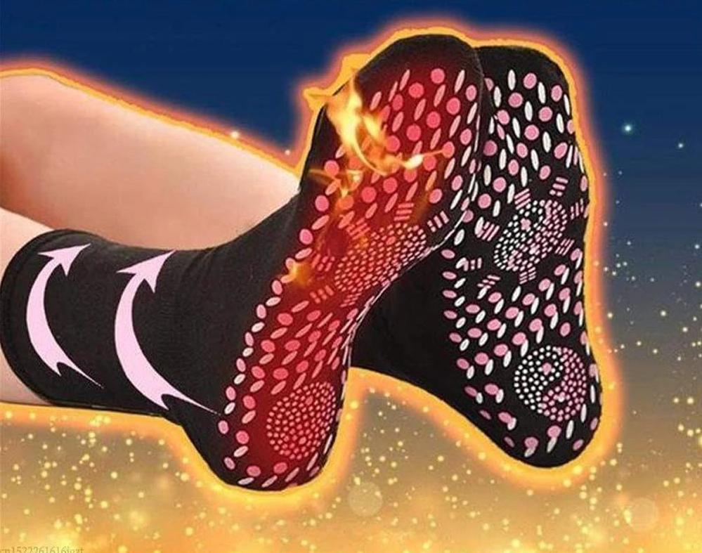 Magnetinės-šildančios-masažinės-kojinės