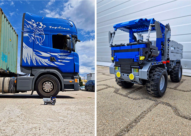 Sunkvežimis RC CADA EE 2in1 C5104W 683el.