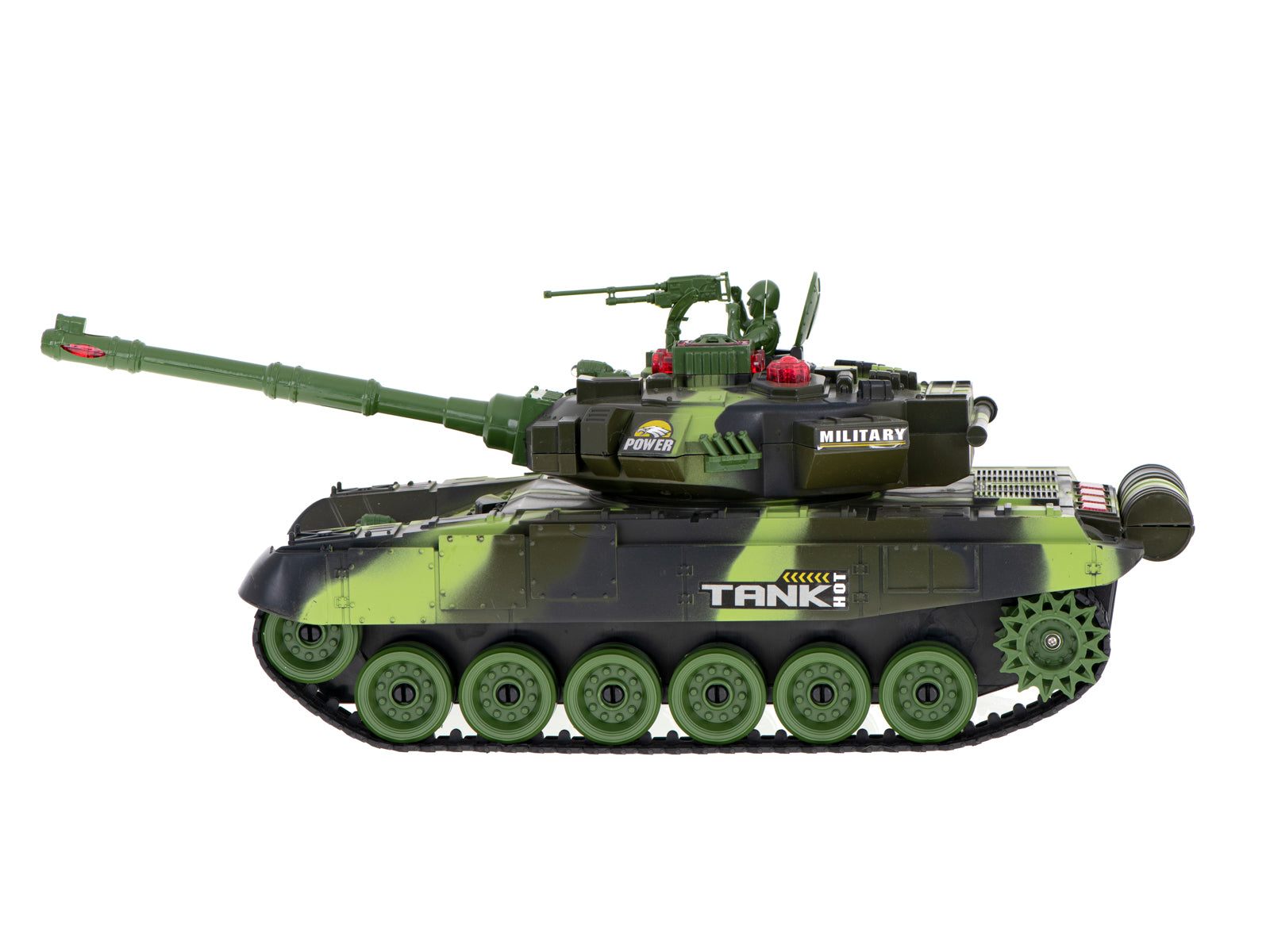 RC kara tanks 9993 2,4 GHz meža kamuflāža 