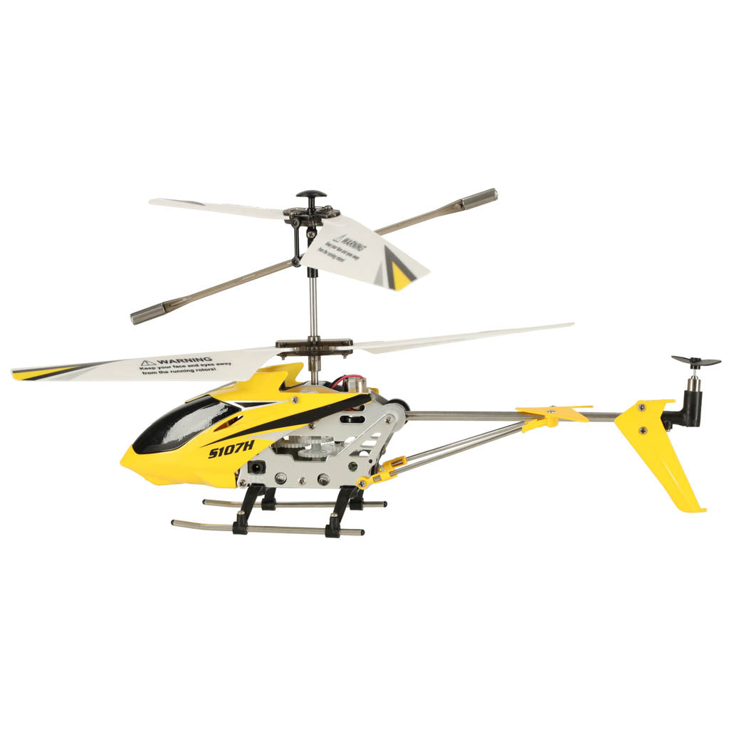 SYMA S107H RC helikopters 2.4GHz RTF dzeltens 