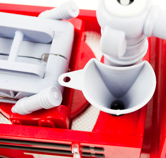 Ugniagesių komanda "Burbulų sunkvežimis"