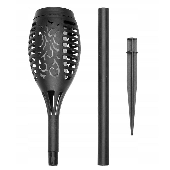 LED lauko šviestuvas su liepsnos imitacija (78cm)-modernu.lt