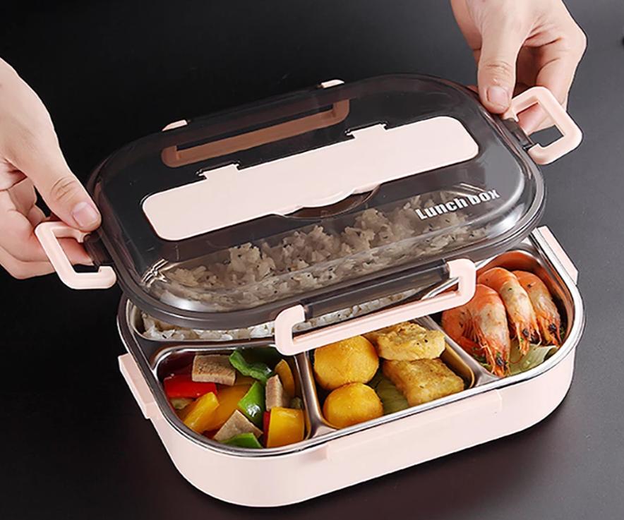 Pietų-dėžutė-su-skyreliais-ir-telefono-stovu