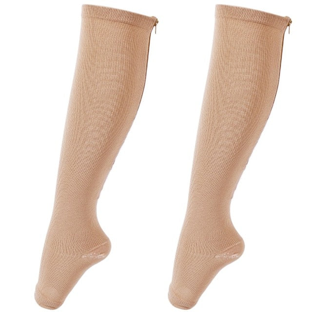 Kompresinės-kojinės-su-užtrauktuku