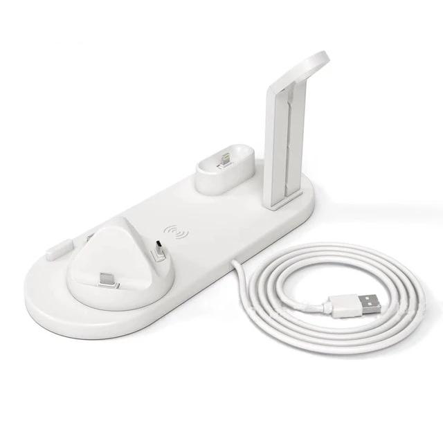 Išmaniųjų-prietaisų-įkrovimo-stotelė-4in1