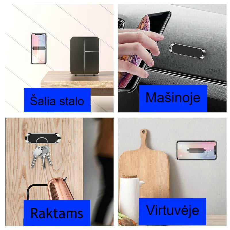 Nano magnetinis telefono laikiklis - modernus ir nematomas