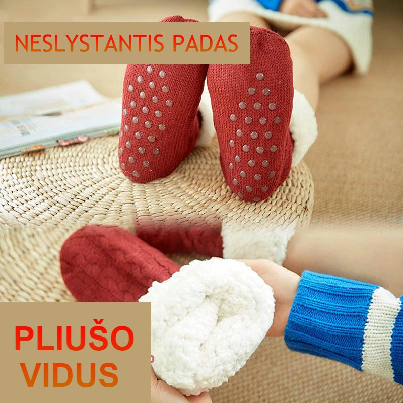 Termo-kojinės-šlepetės