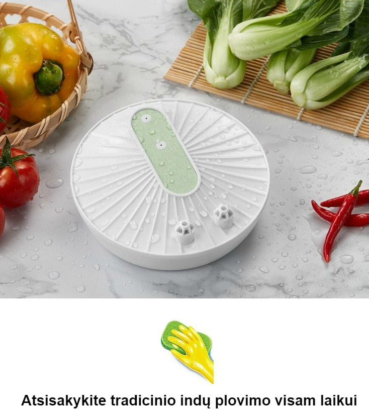 Mini-ultragarsinė-indaplovė