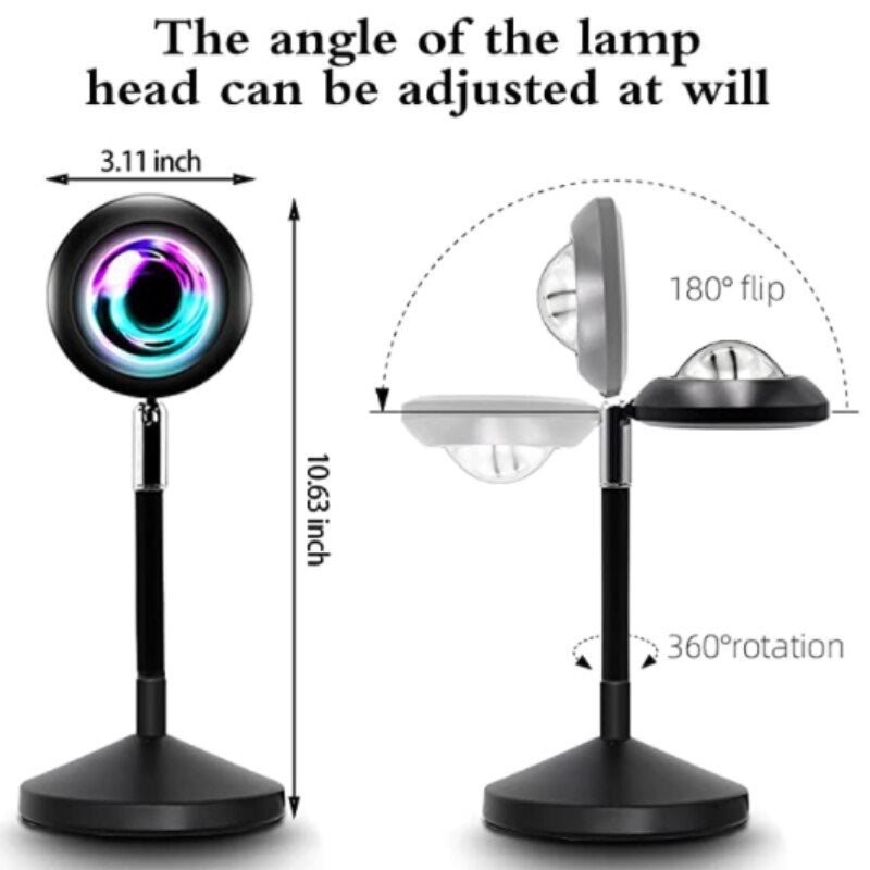 vaivorykštės-spalvų-šviečianti-lempa
