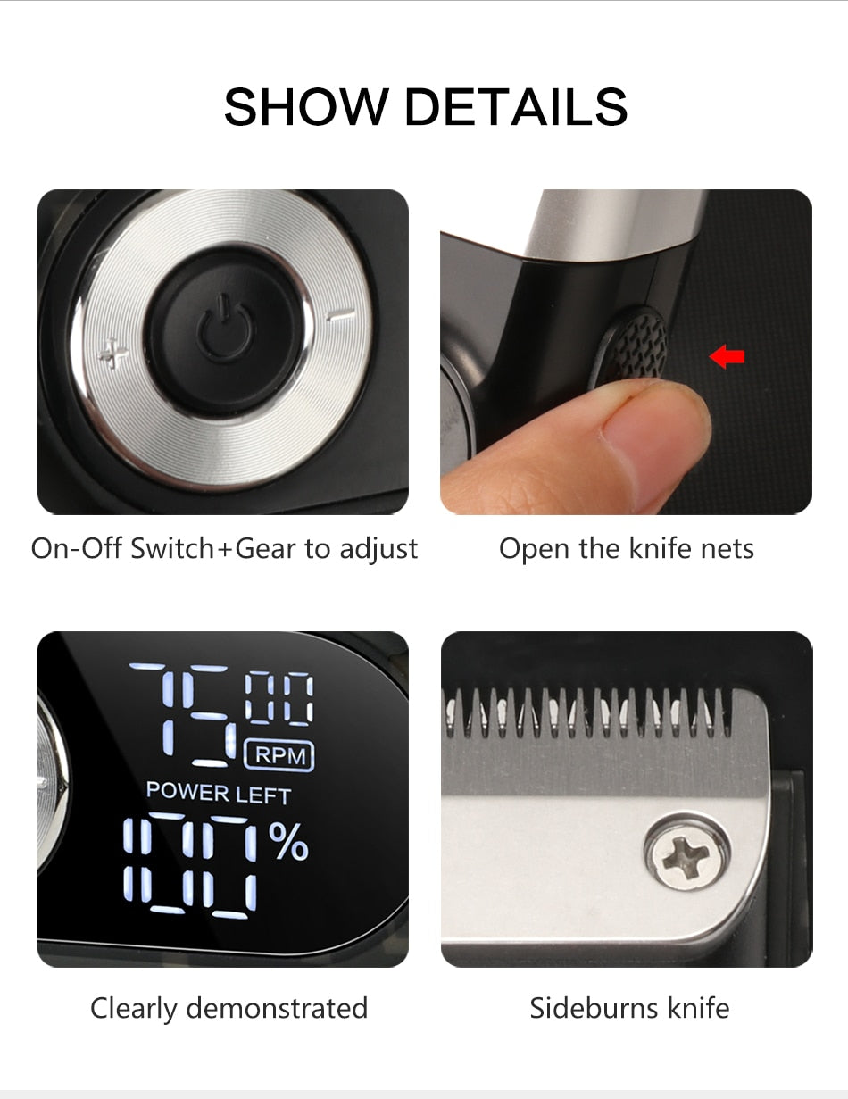 kemei-elektrinė-skutimosi-mašinėlė