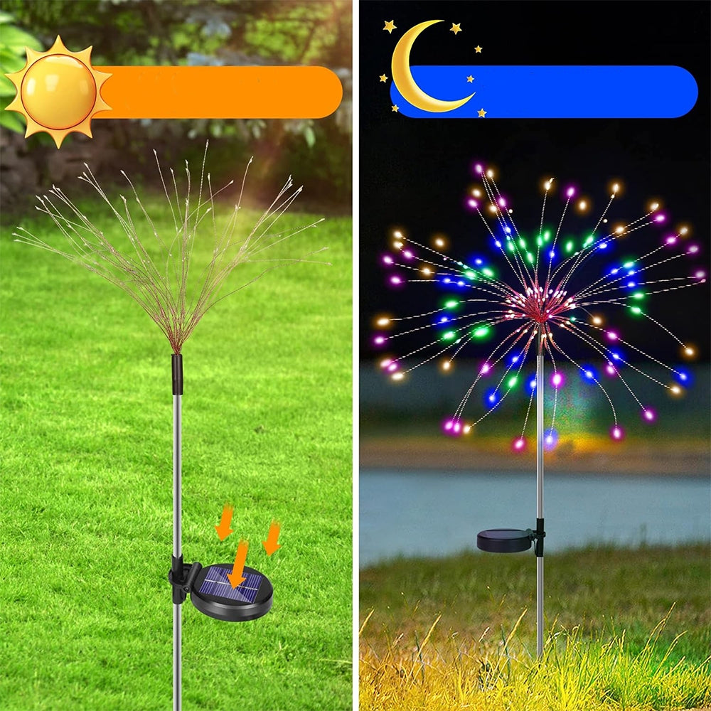 Sodo dekoracijos "Firework", 2 vnt.